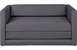 HOME Polly Fabric Sofa Bed - Charcoal